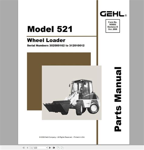 gehl parts manual pdf